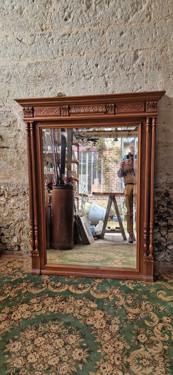 Walnut mirror