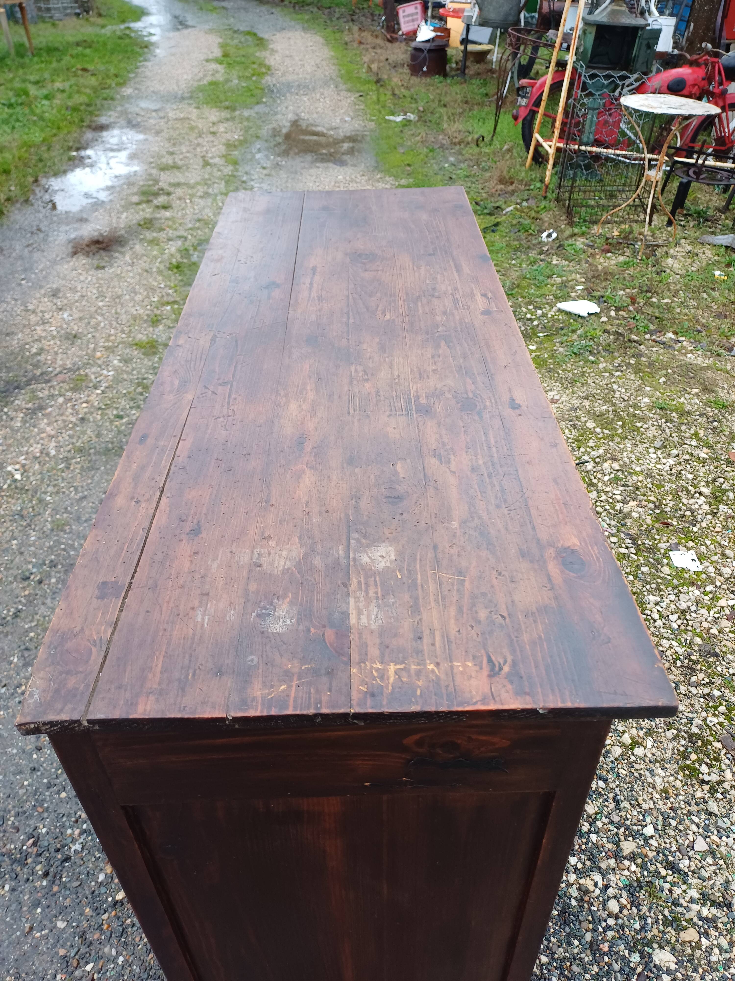 Parisian pine buffet