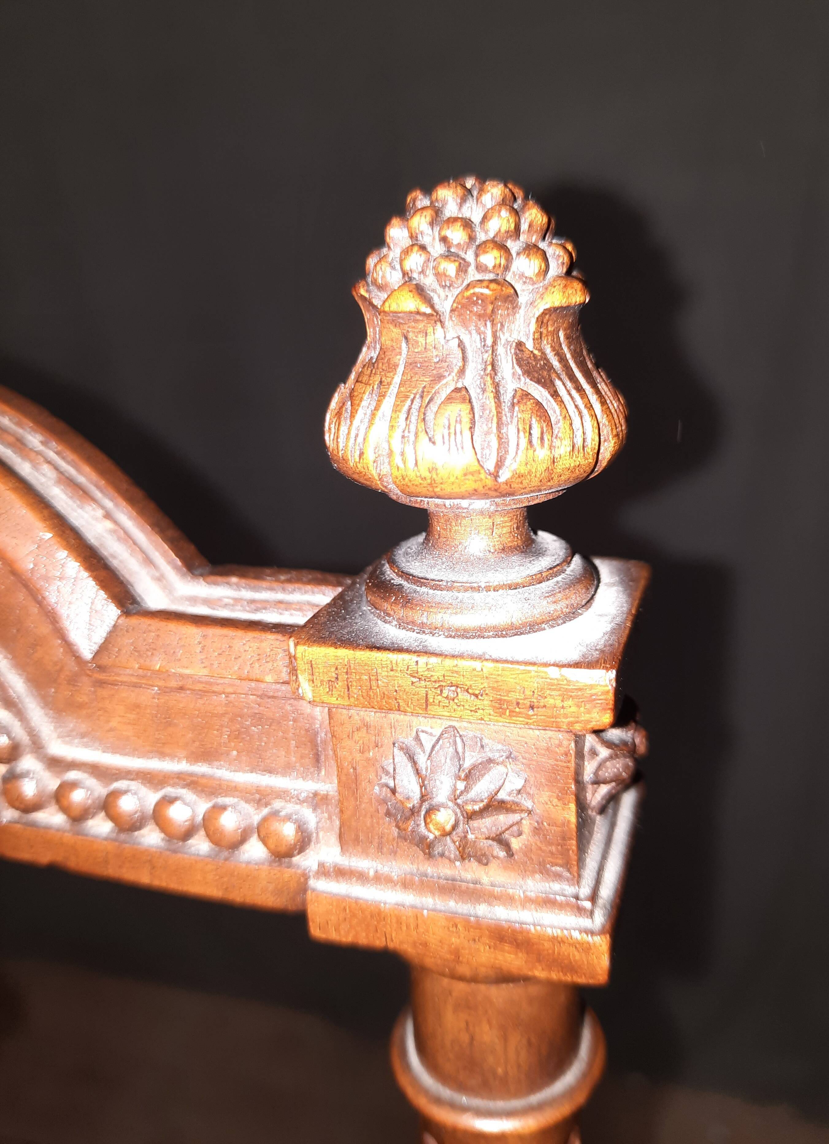 Pair of finely carved chairs