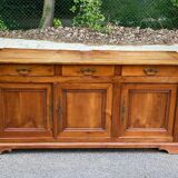 Louis Philippe sideboard in solid wood, 19th century