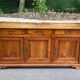 Louis Philippe sideboard in solid wood, 19th century