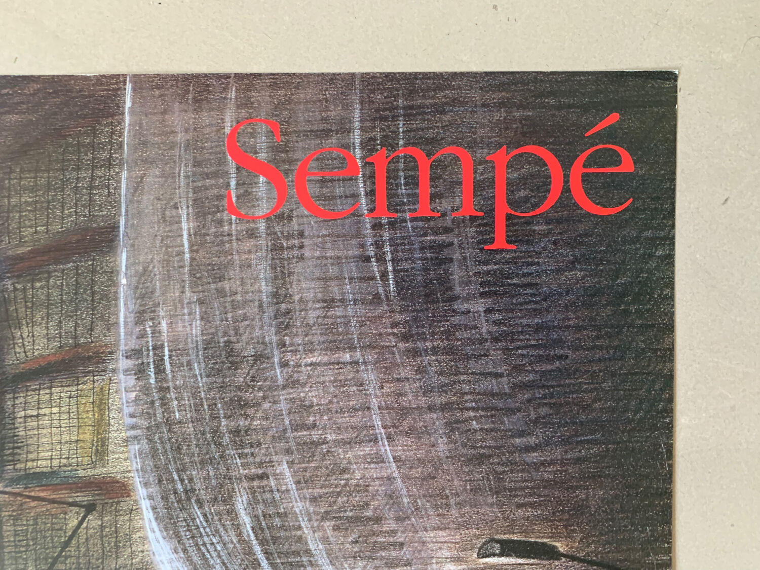 Original poster Sempé 1990