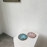 Pair of Vallauris ceramic dinner plates