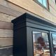 Large patinated library