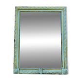 Miroir en bois peint Époque XVIII eme siècle