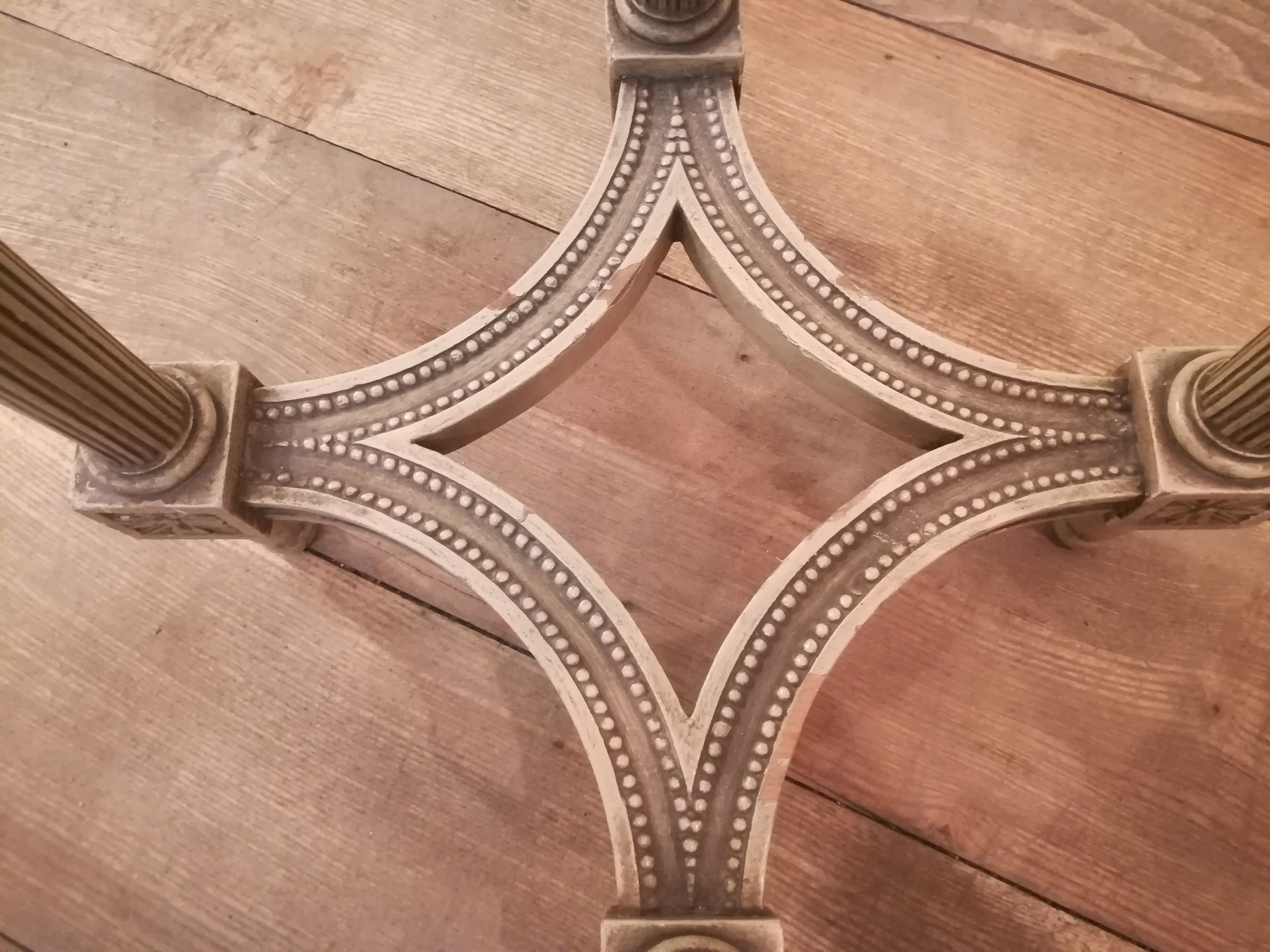 Sellette style Louis XVI patinée