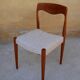 Set of 6 chairs Scandinavian teak by Niels Otto Møller