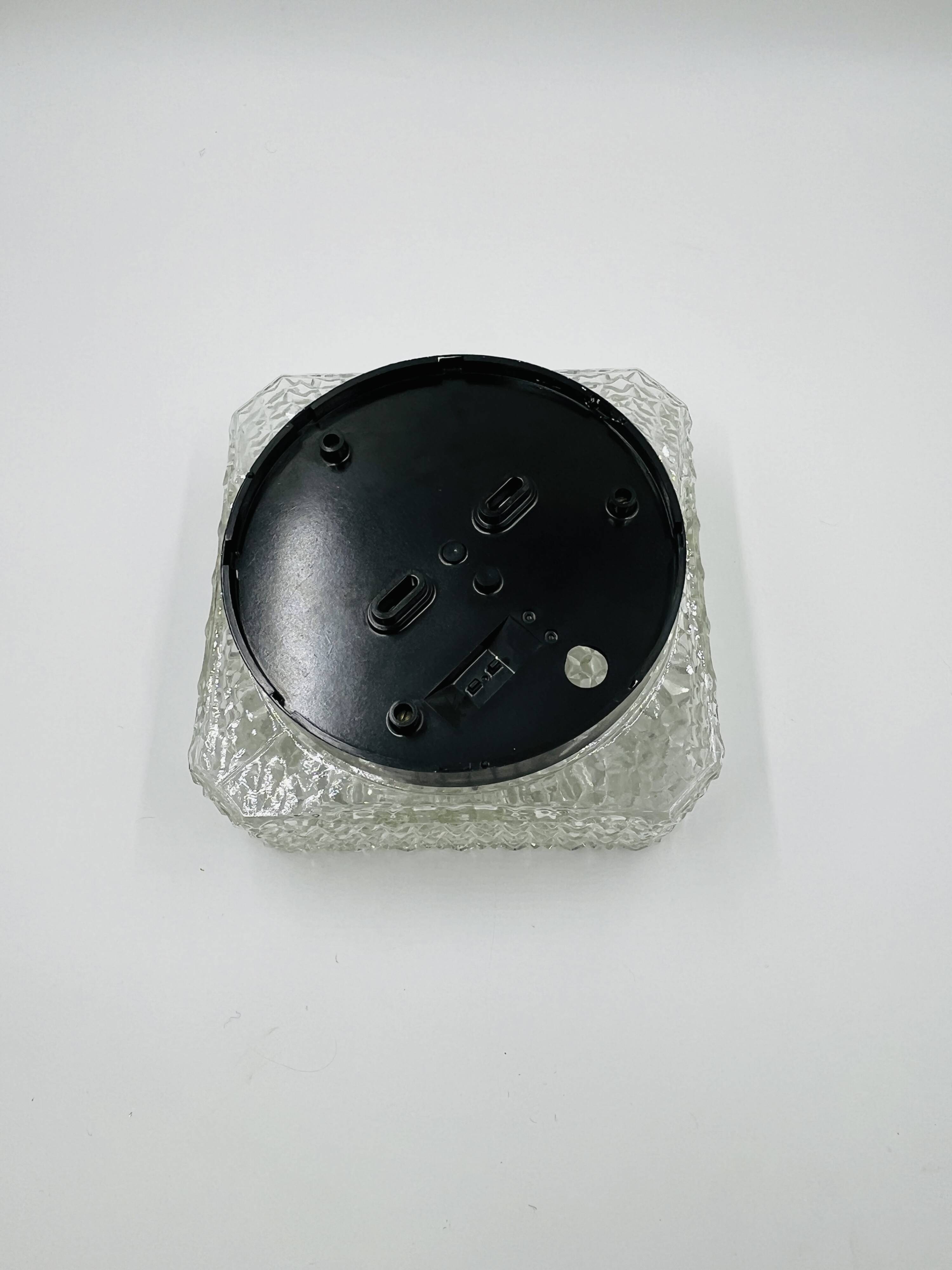 Square Ceiling Light RZB Bamberg Cut Glass Stars