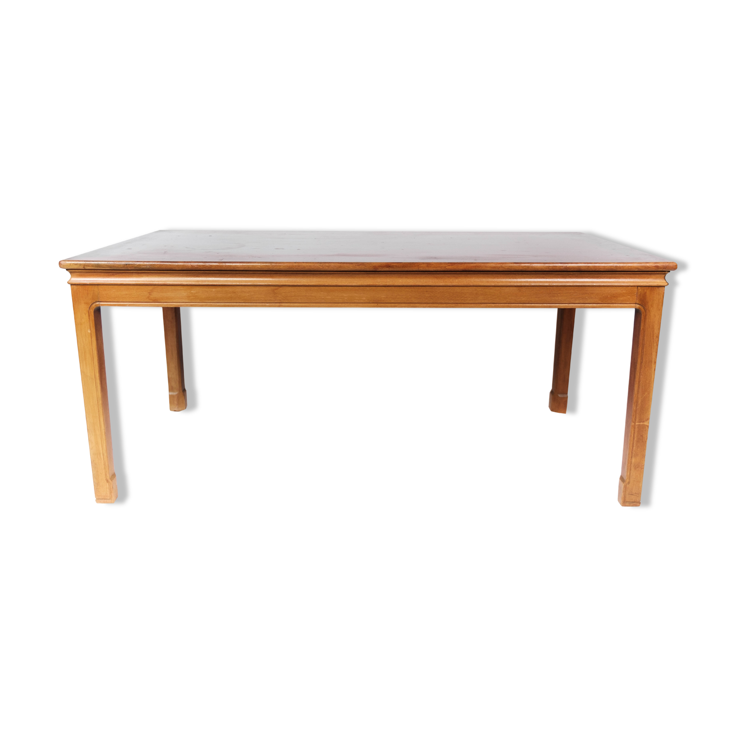 Coffee table in light mahogany of Danish design from the 1960s