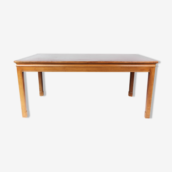 Table basse en acajou clair de design danois des années 1960