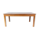 Coffee table in light mahogany of Danish design from the 1960s