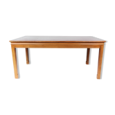 Table basse en acajou clair de design danois des années 1960
