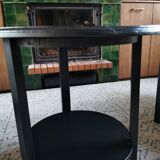 Round tripod art deco coffee table