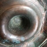 18th century copper candlestick