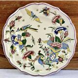 7 flat plates Gien model cornucopia 1938 1960