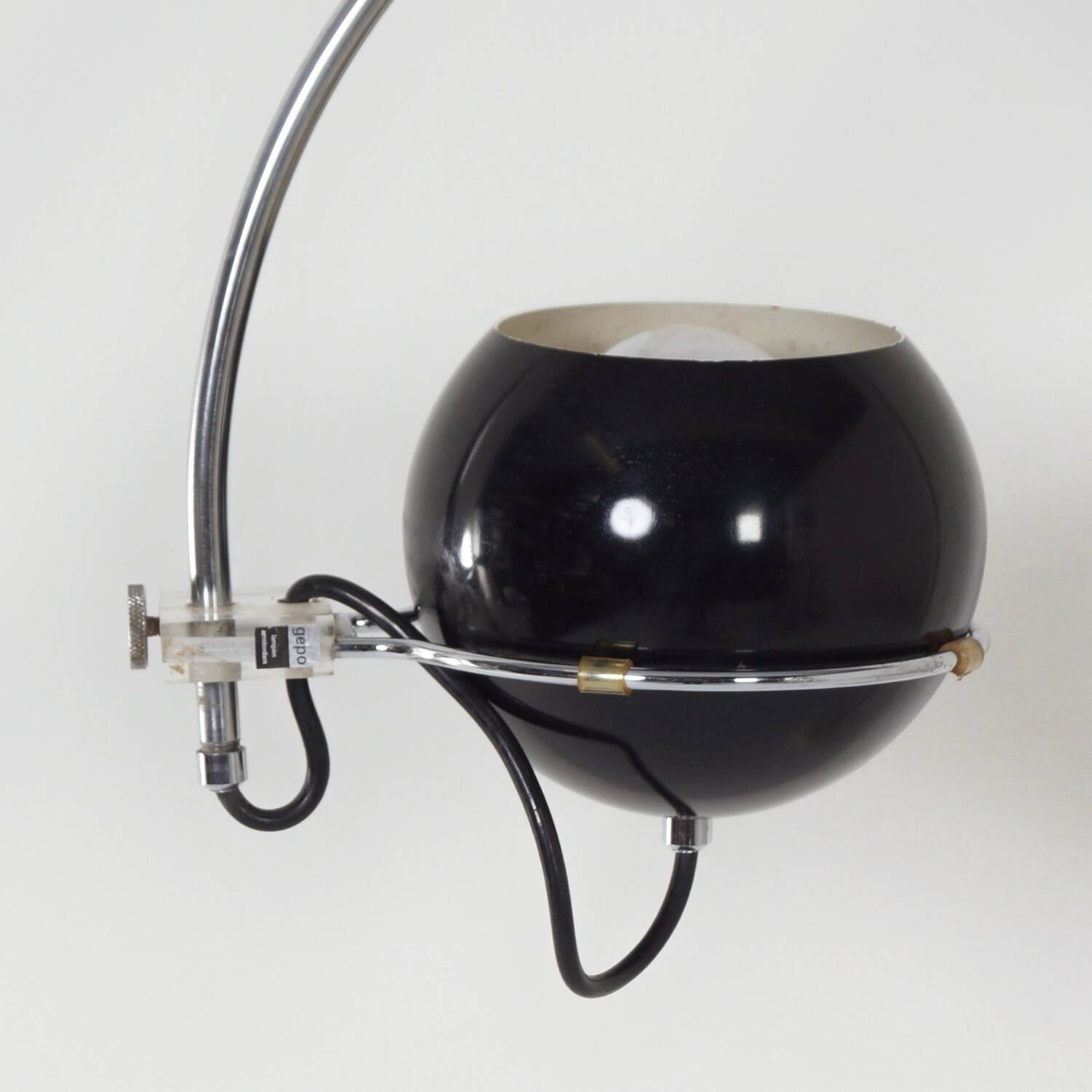 arc lamp by gebr. posthuma for gepo, 1970s