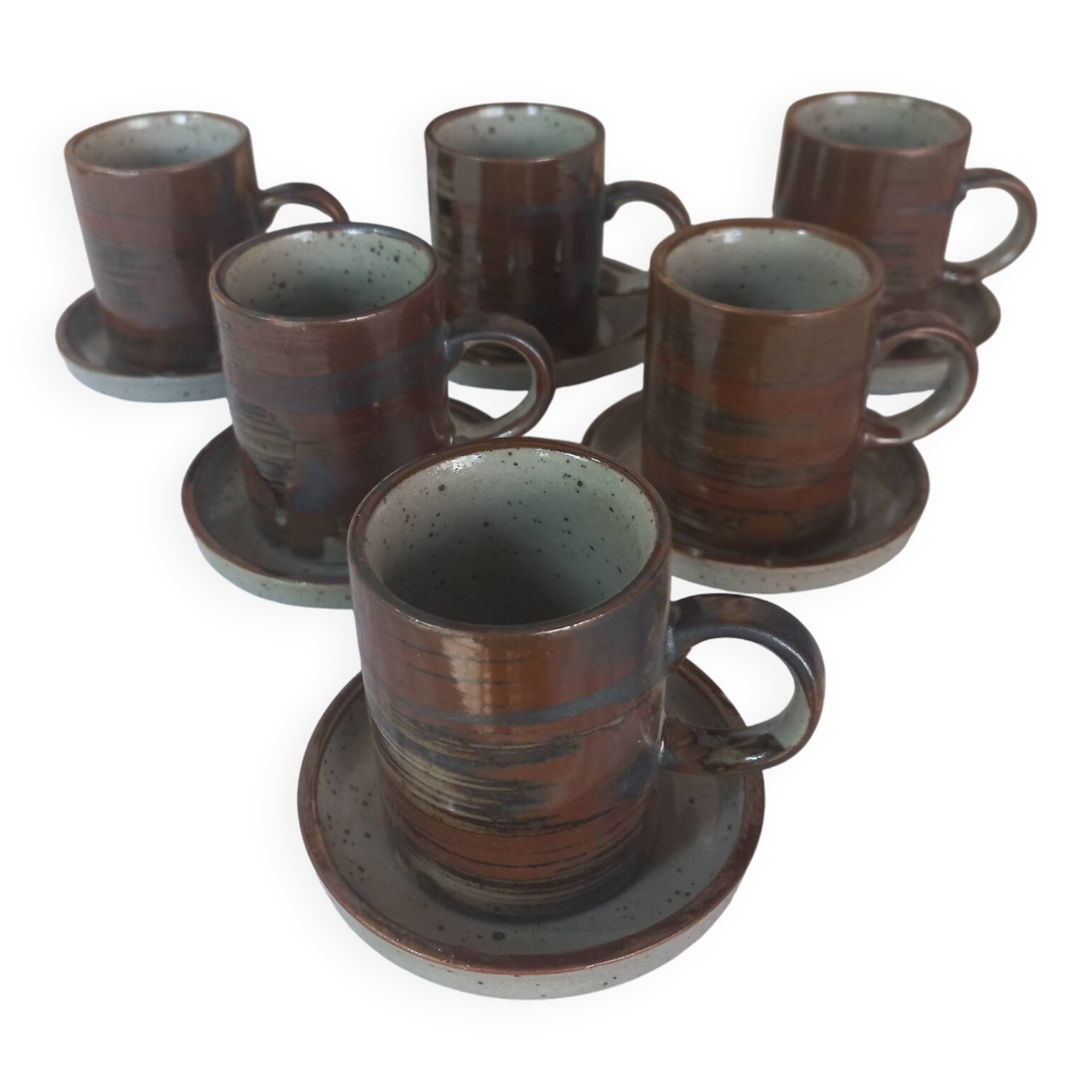 Vintage stoneware coffee set