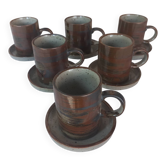 Vintage stoneware coffee set