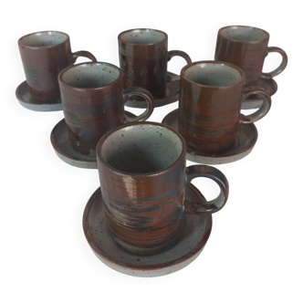 Vintage stoneware coffee set