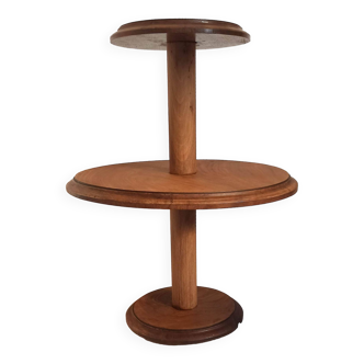 Walnut display 1930s Height 57.5 cm