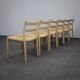 Ensemble de 6 chaises de salle à manger modèle 84 par Niels Otto Møller, années 1970.