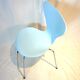 Chair mod. 3107 Arne Jacobsen Azur