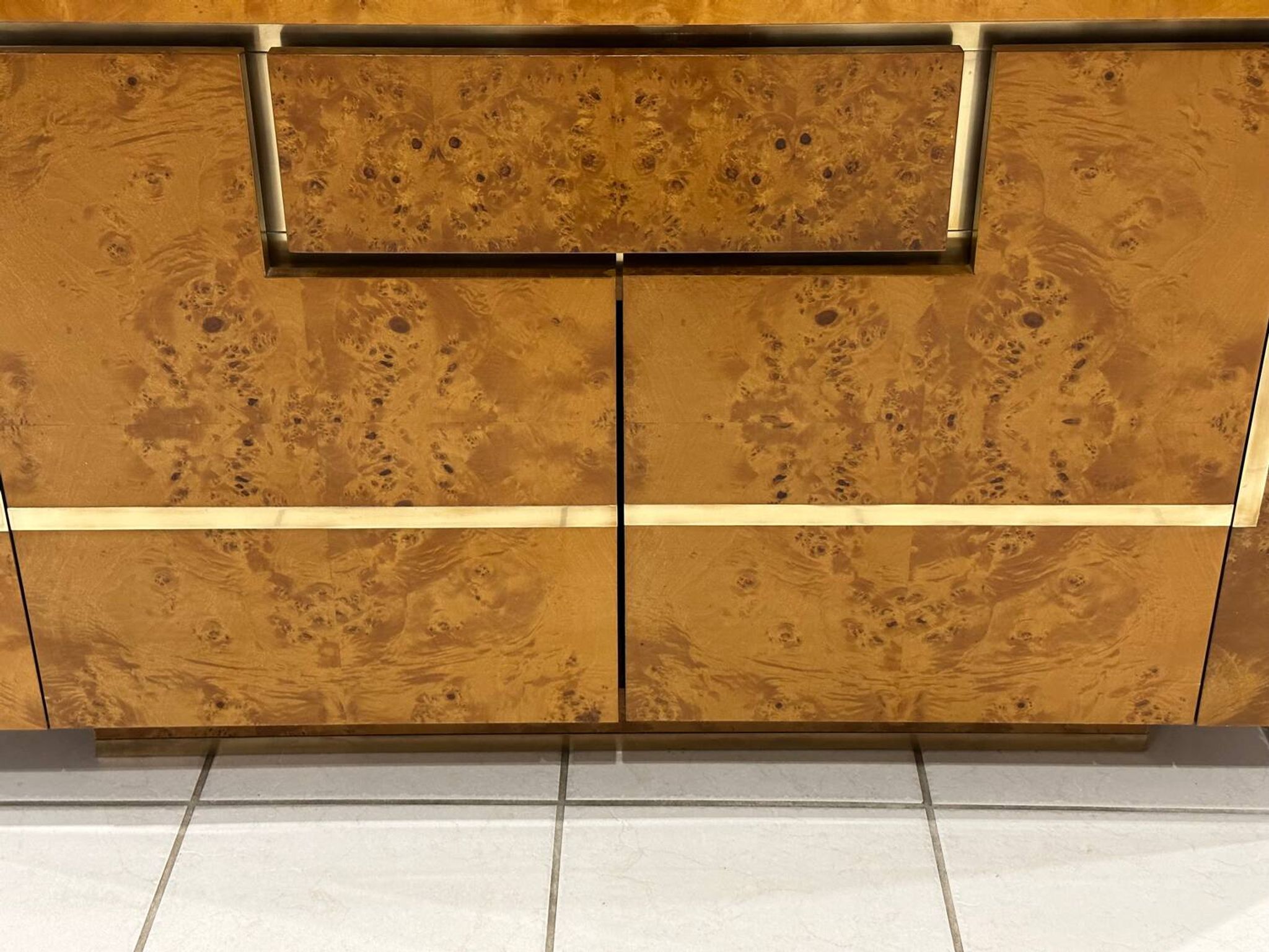 Jean Claude Mahey Roche Bobois vintage 1970s bar cabinet sideboard