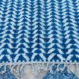 Wool rug 2.5/1.5 blue 💙