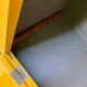 Armoire parisienne jaune poudrée 1950