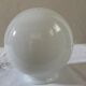 Globe opaline blanc