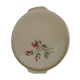 Pie dish in Salins earthenware model Rose Eric diam 30 cm