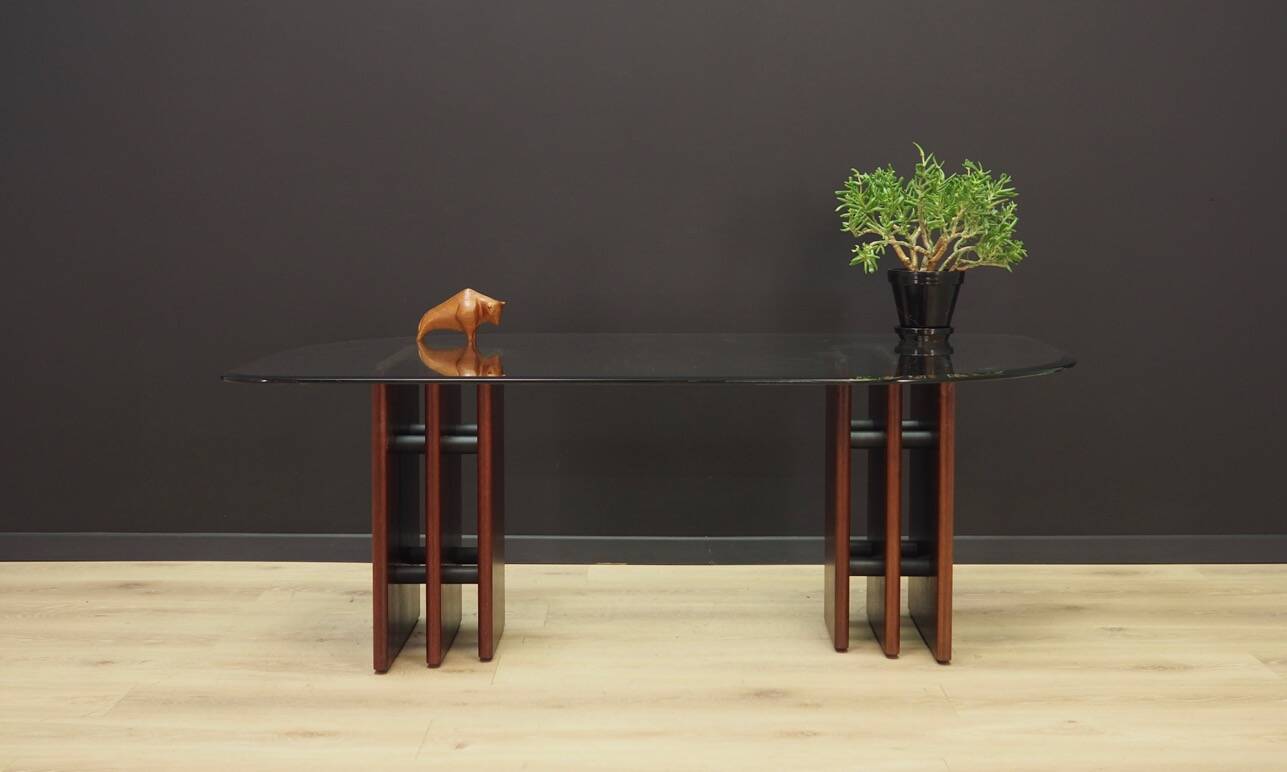 Mahogany coffee table, Danish design, 1960s, manufacturer: Bendixen Design