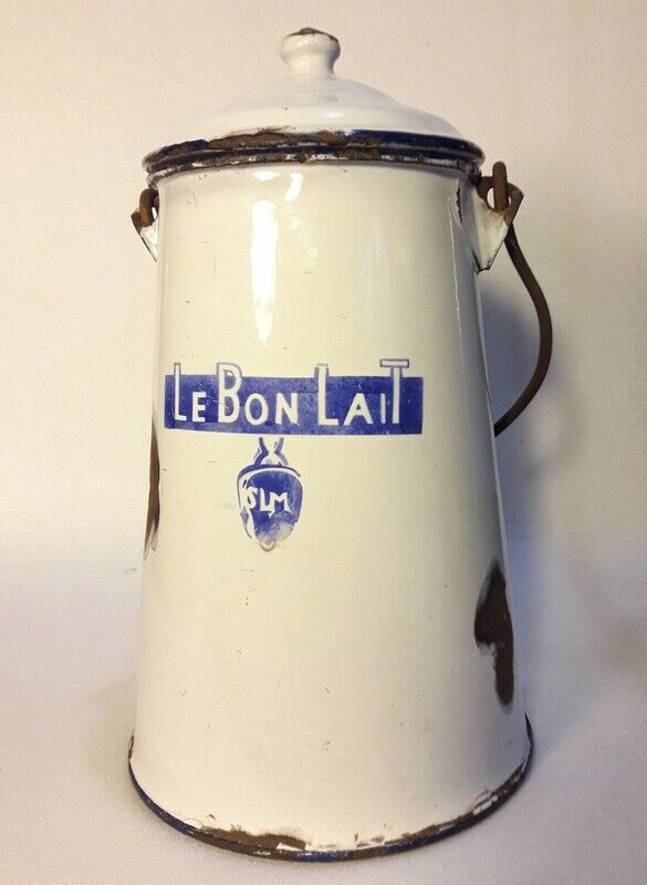 Berthe milk jug enamelled SLM Maggi