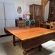 Vintage walnut dining table