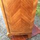 Louis XV marquetry library display case with 2 doors stamped Maurice Rinck