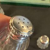 Christofle – 4 salt shakers – Solid silver