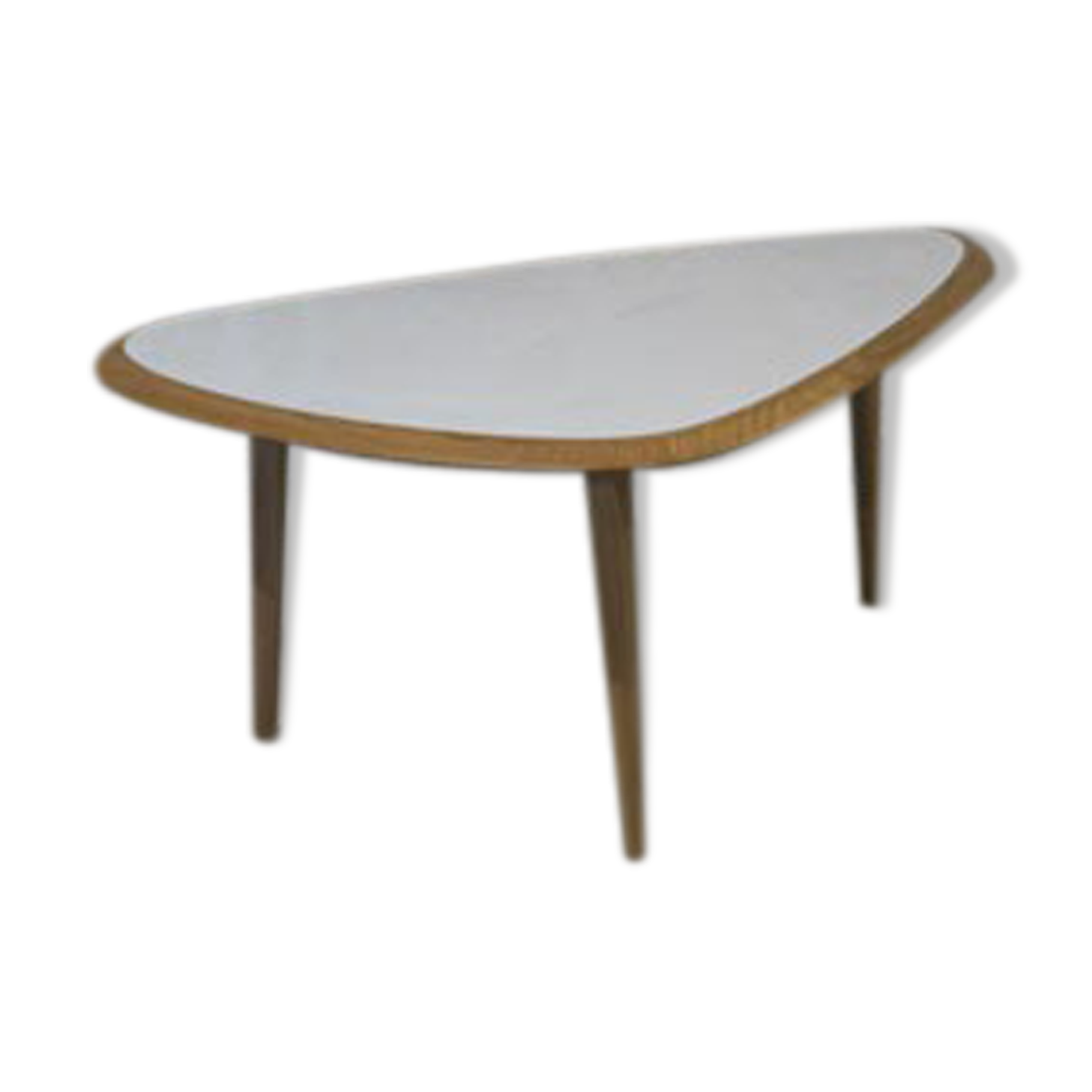 Table small white laque