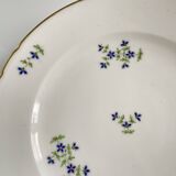 Porcelain plate from the Duke of Angoulême | Cornflower floral motif