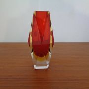 Vintage Italian Murano Glass Vase, 1960s