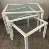 Trio of nesting tables from the 70s-80s
