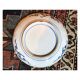 Lot of two plates made of earthenware Imari Japan