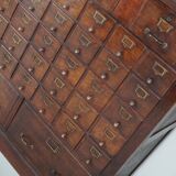 Grande armoire de notaire / classeur en chêne français, années 1920/30