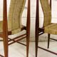 A pair of chairs by rudolf frank for lucas schnaidt, germany 1962