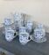 Service à thé 13 Pieces Porcelaine Jager Eisenberg