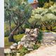 Mediterranean coastal scene, oil on canvas signed