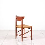 Ensemble de 4 chaises à repas en teck par Peter Hvidt & Orla Molgaard-Nielsen
