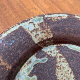 Mid-century studio pottery bowl from Visby, Denmark, 1960s.