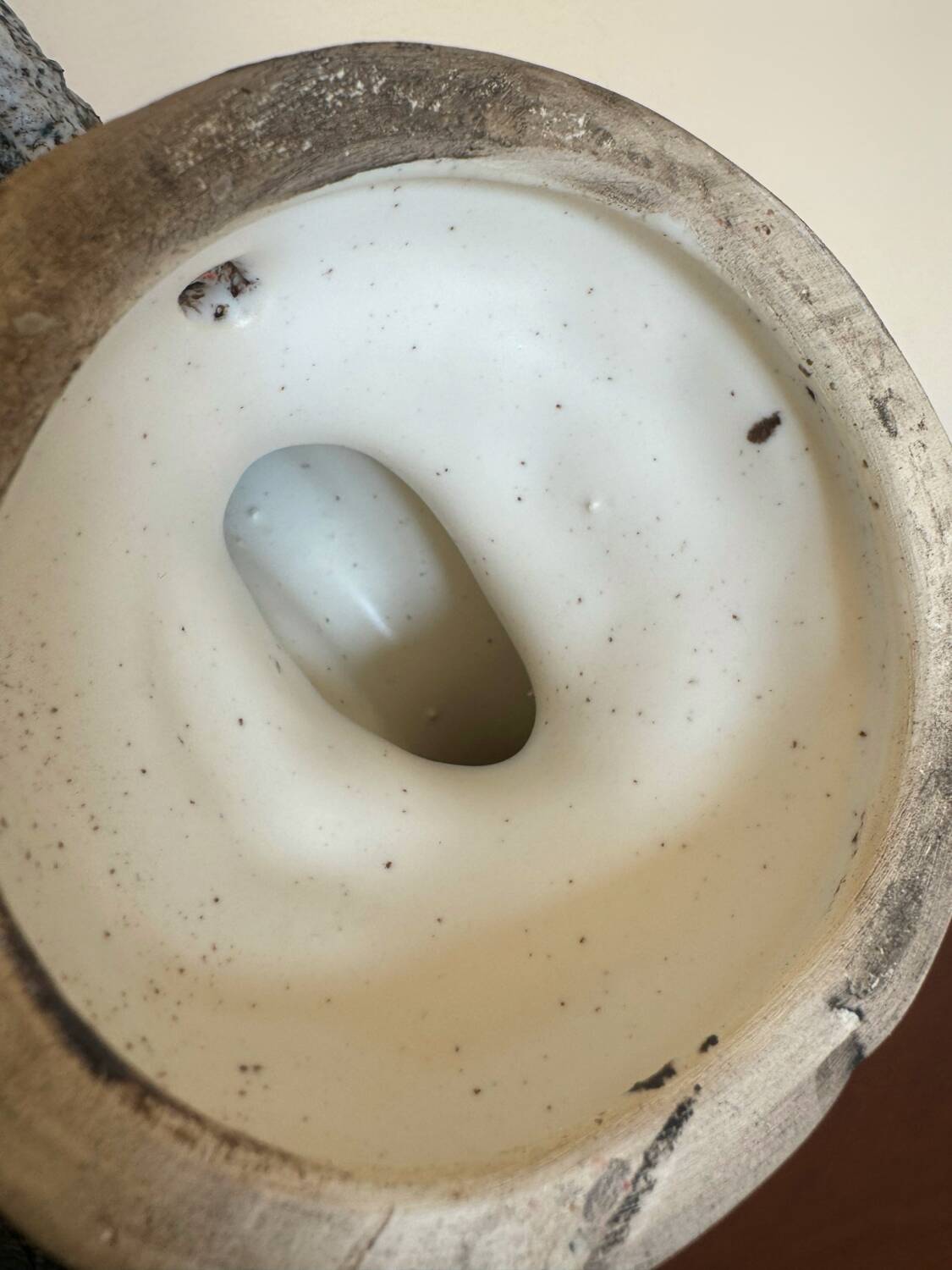 Dieulefit ceramic candle holder from the 60s