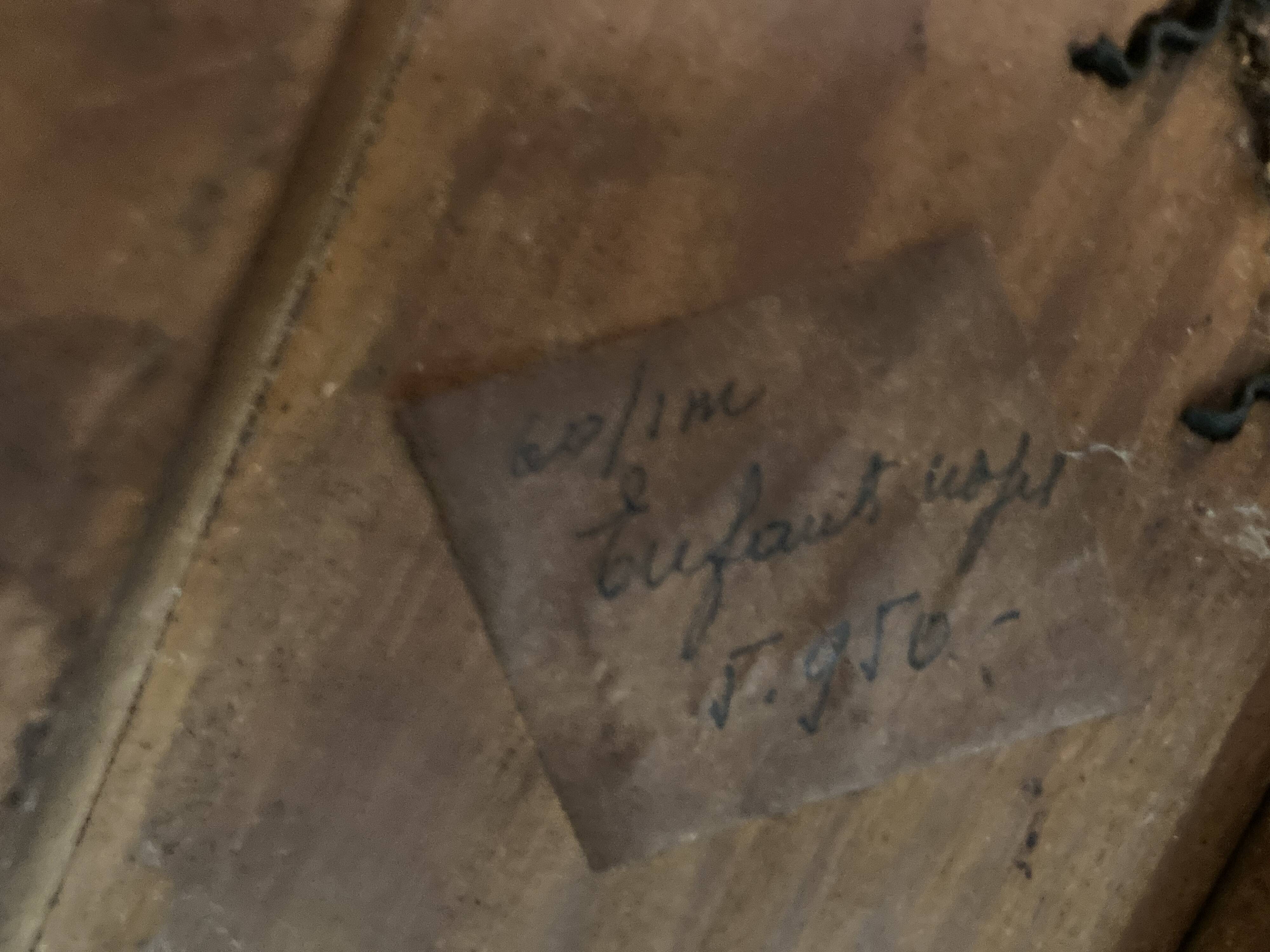 Dozinel _ The Pond of Drowned Children - oil on framed canvas