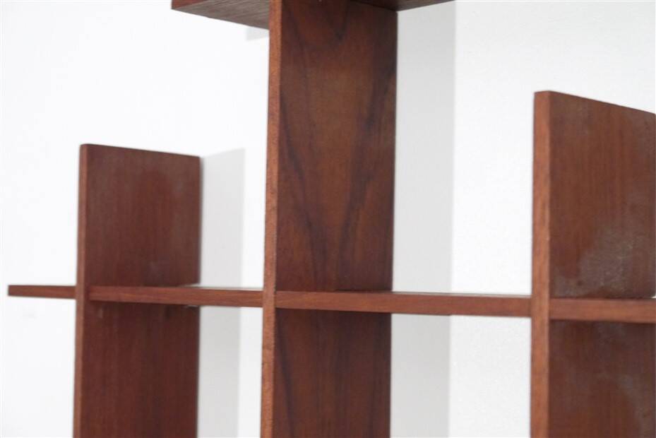 Vintage Scandinavian teak shelf 1960